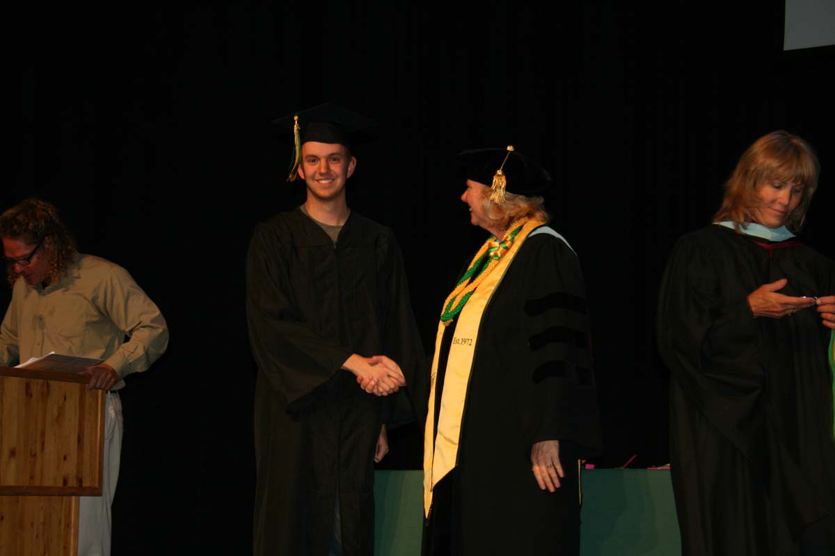 People enjoying the Scholars Convocation