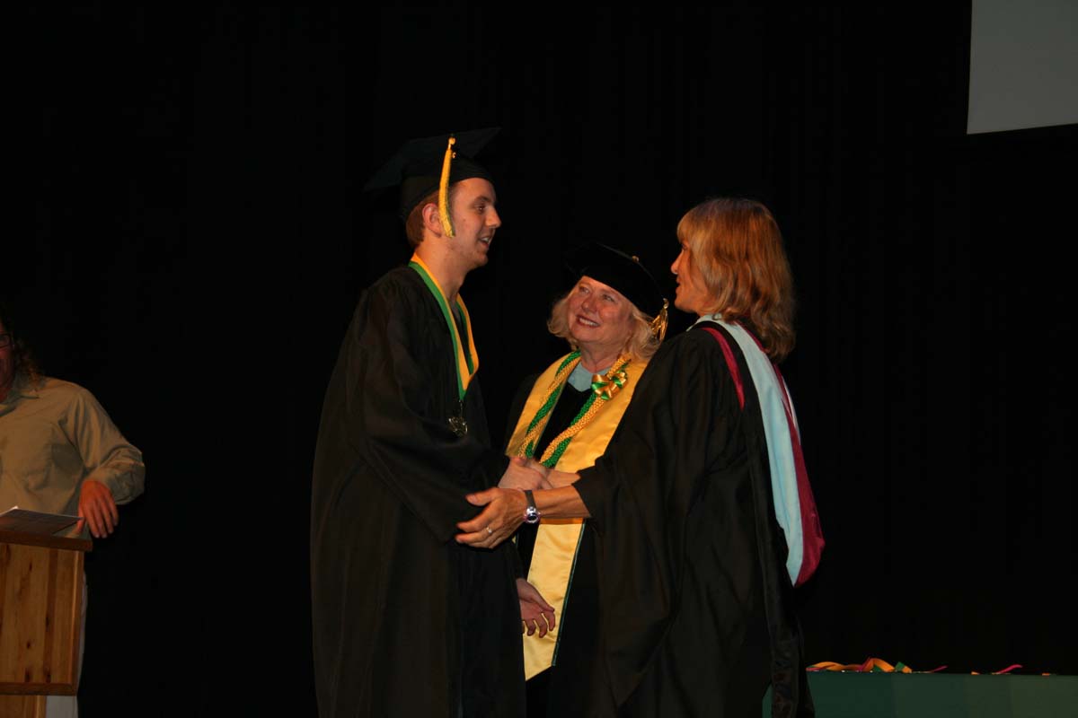 People enjoying the Scholars Convocation