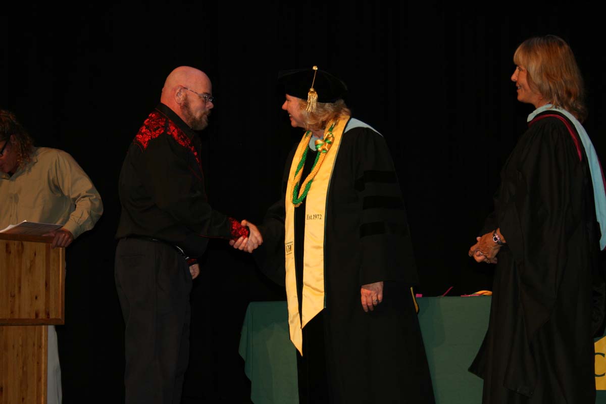 People enjoying the Scholars Convocation