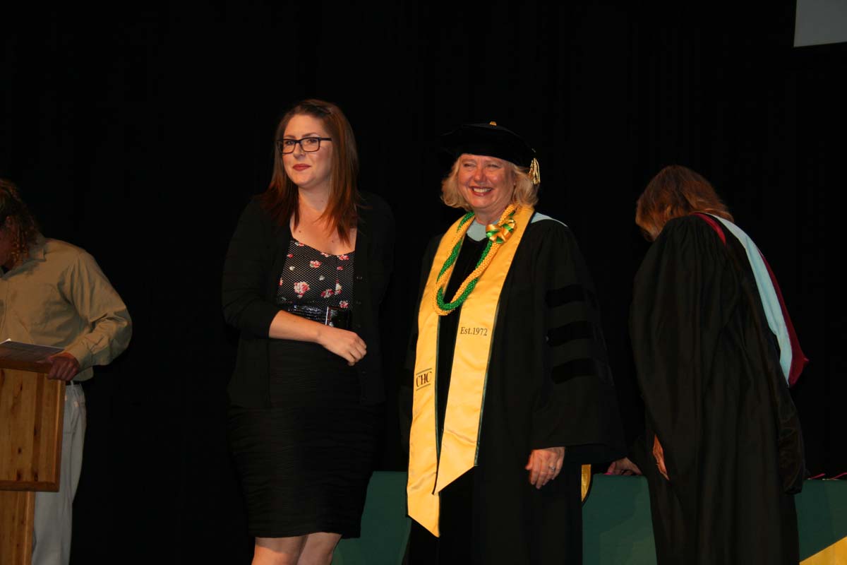 People enjoying the Scholars Convocation