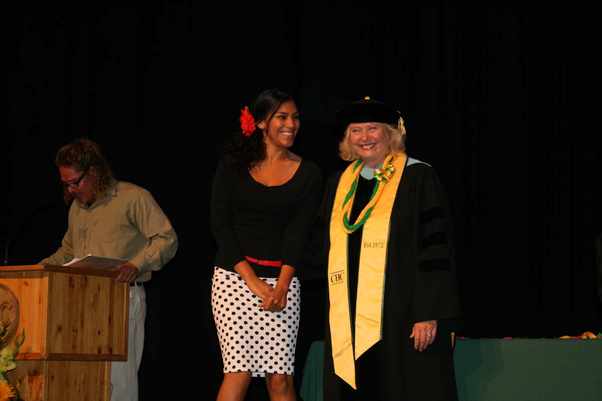 People enjoying the Scholars Convocation