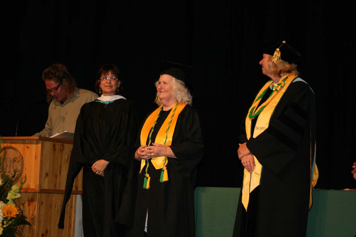 People enjoying the Scholars Convocation