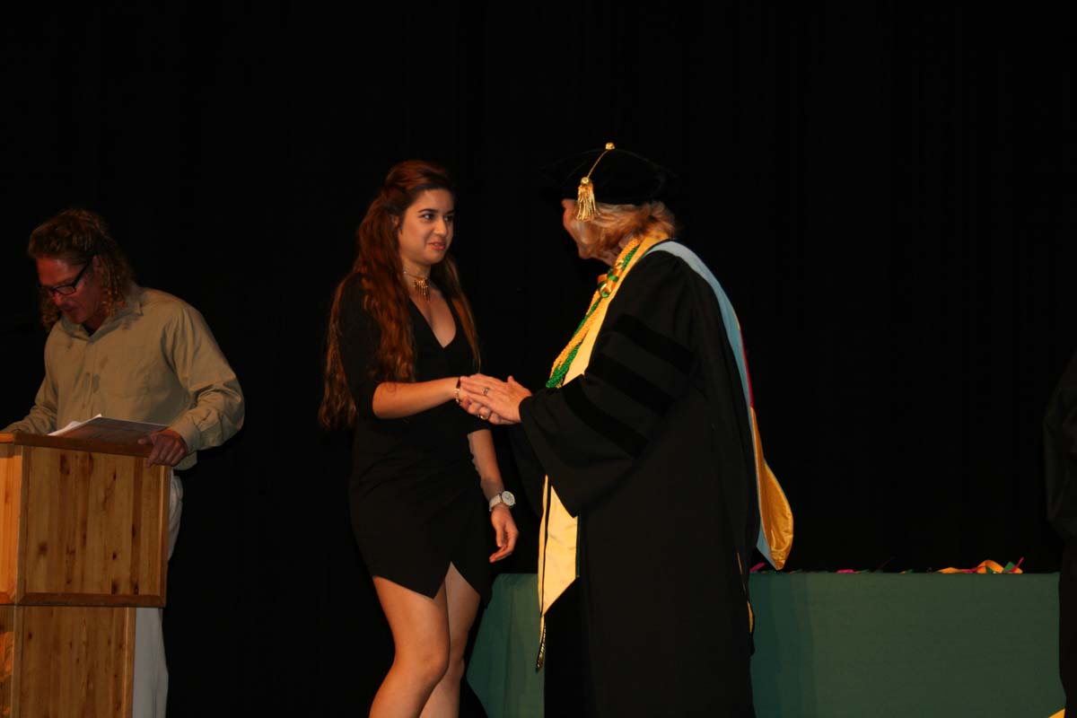 People enjoying the Scholars Convocation