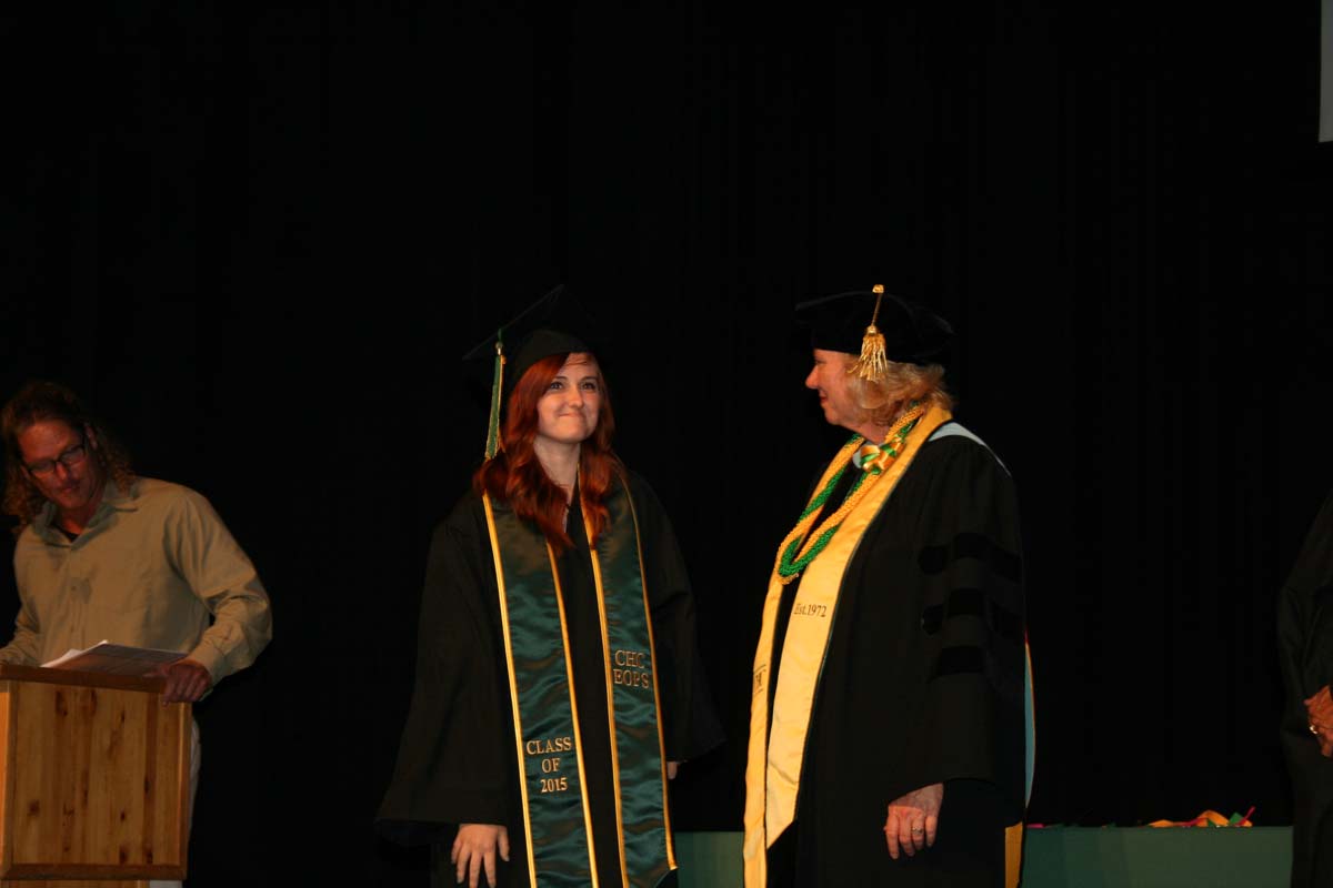 People enjoying the Scholars Convocation