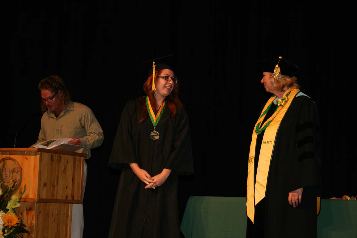 People enjoying the Scholars Convocation