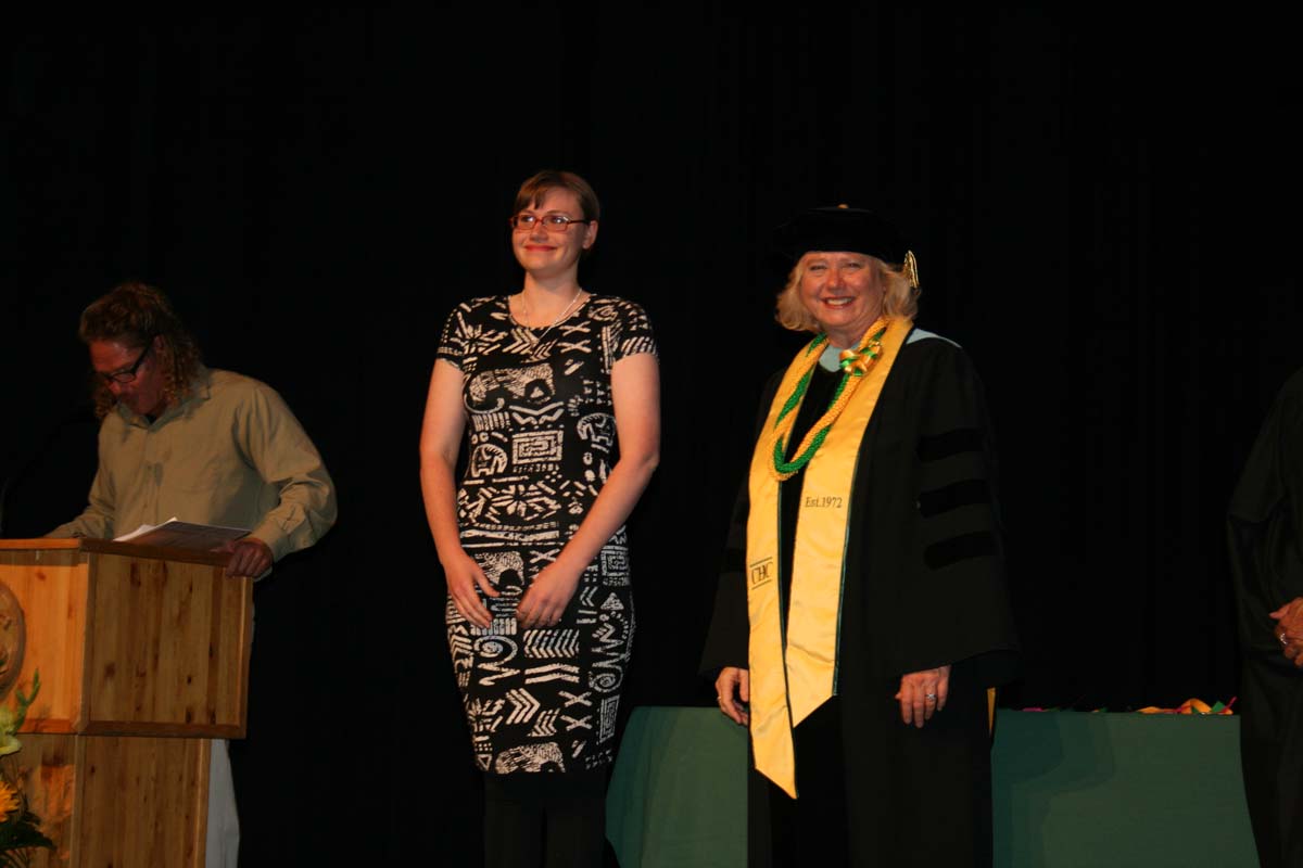People enjoying the Scholars Convocation