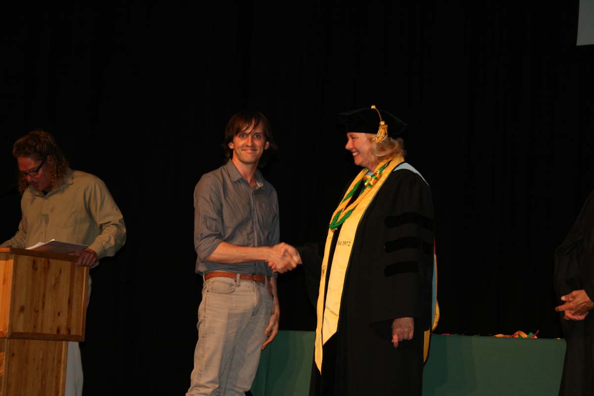 People enjoying the Scholars Convocation