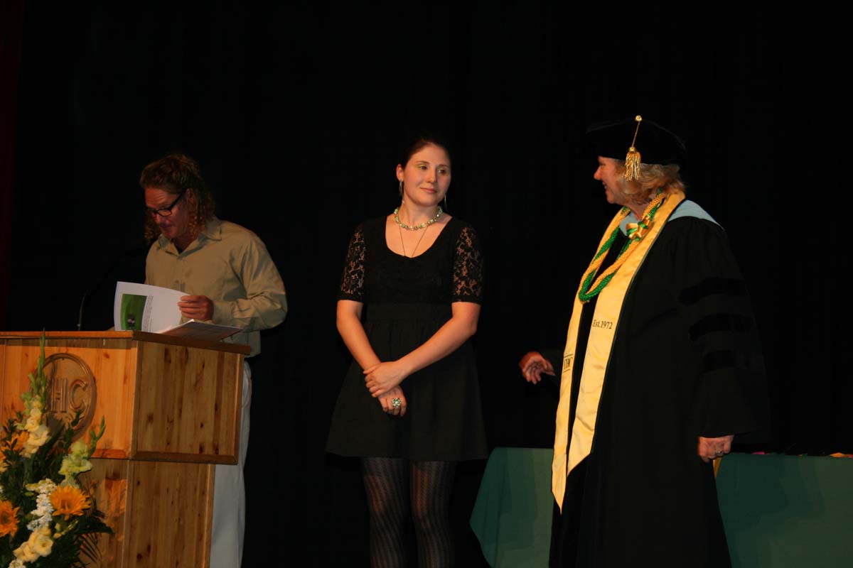 People enjoying the Scholars Convocation