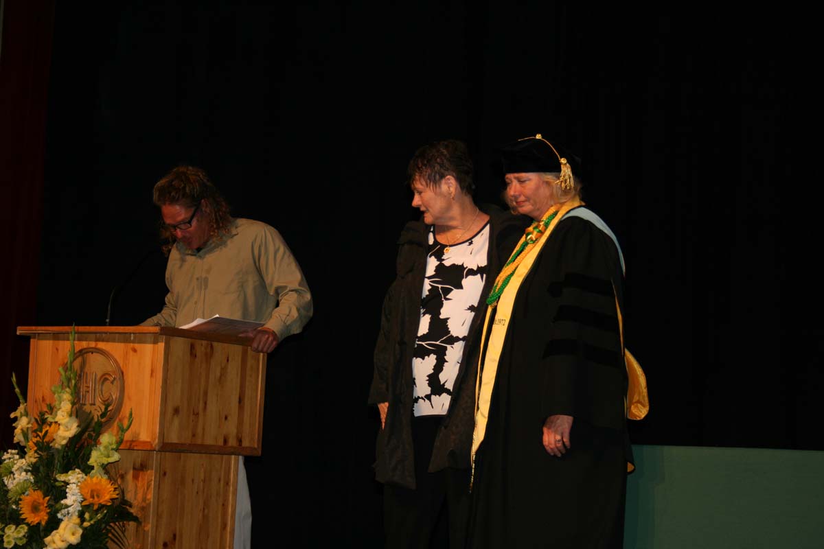 People enjoying the Scholars Convocation