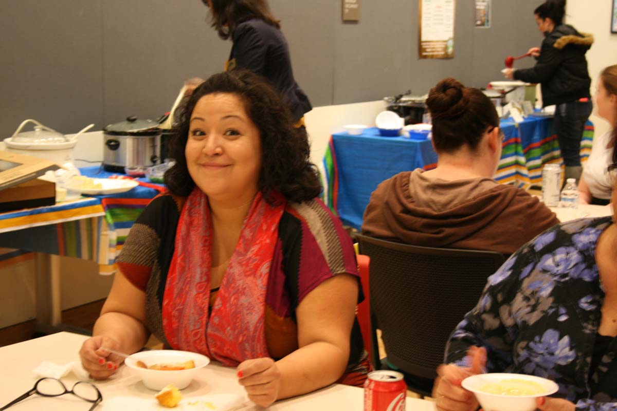 People enjoying Soupapalooza