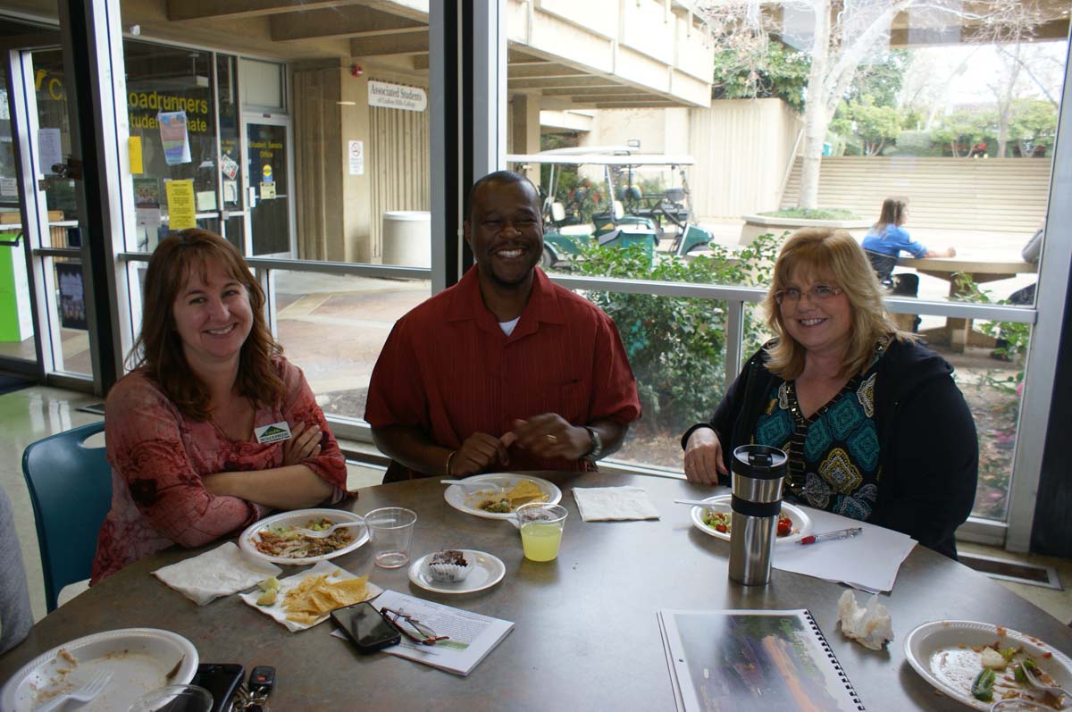 People enjoying In-Service Day