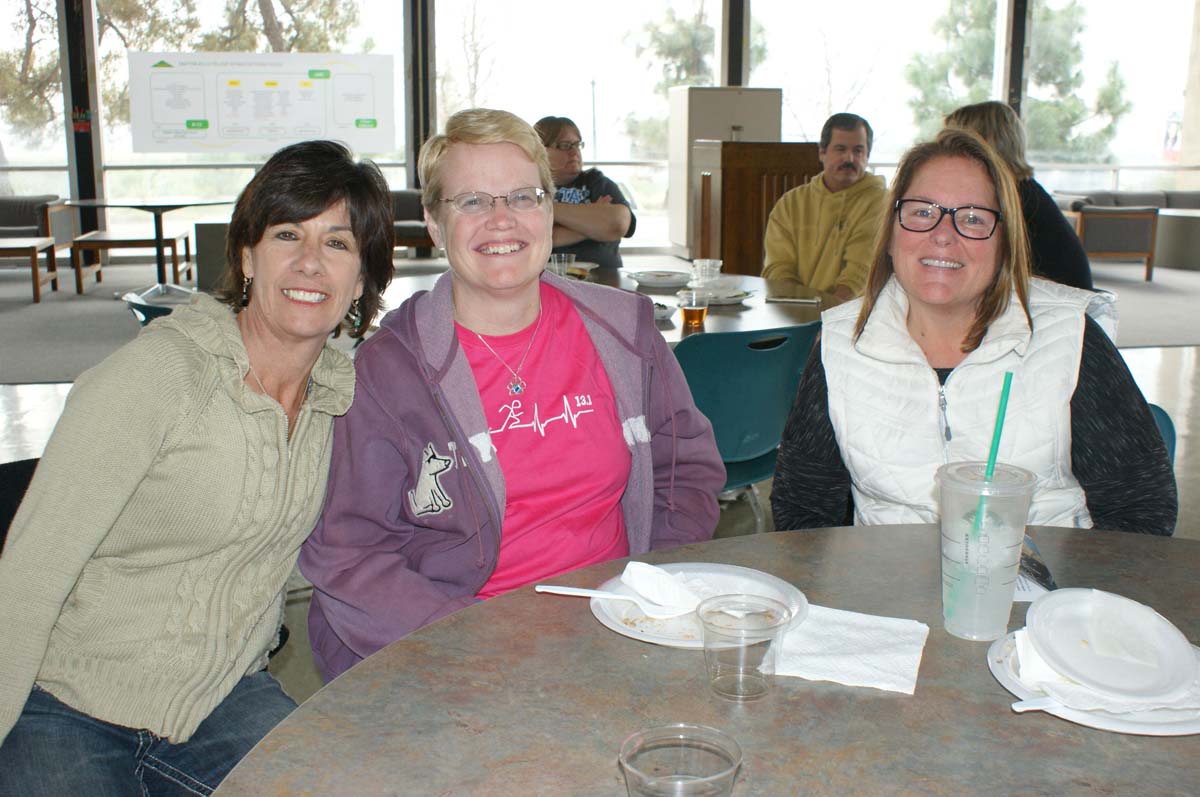 People enjoying In-Service Day