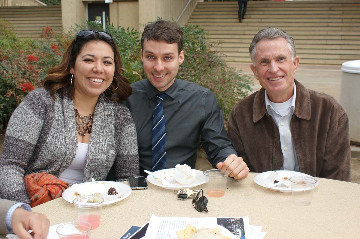 People enjoying In-Service Day