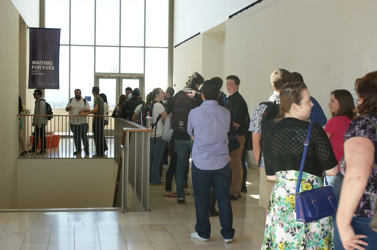 People enjoying Tea With the Deans