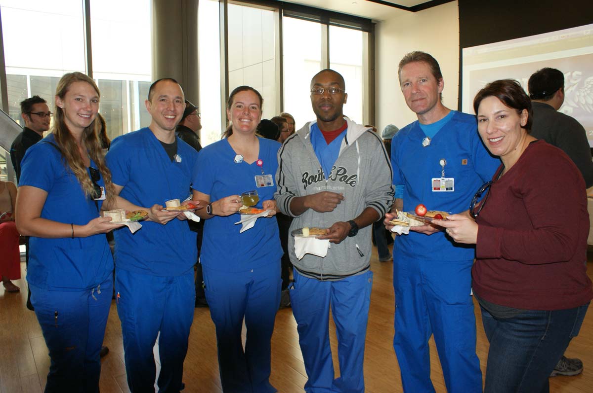People enjoying Tea With the Deans