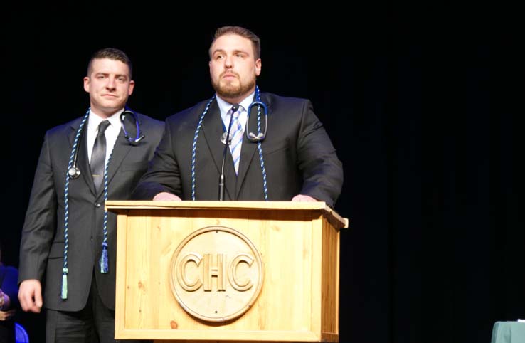 People at Respiratory Therapy Graduation