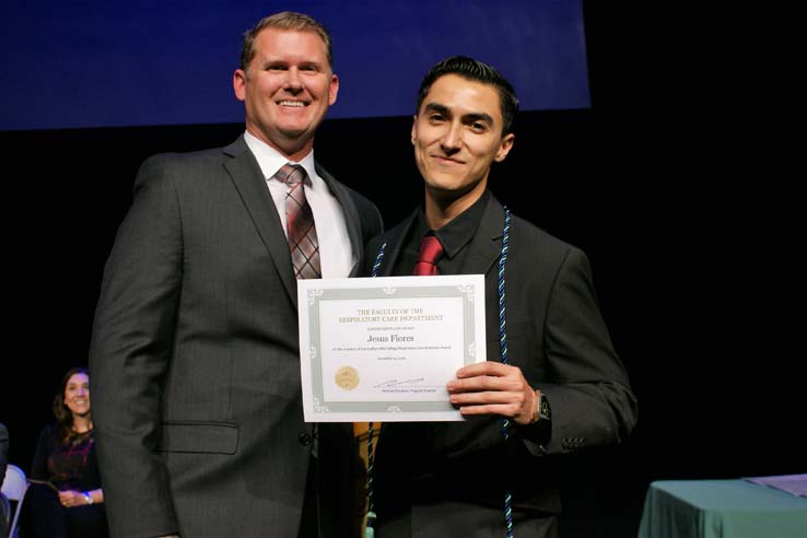 People at Respiratory Therapy Graduation