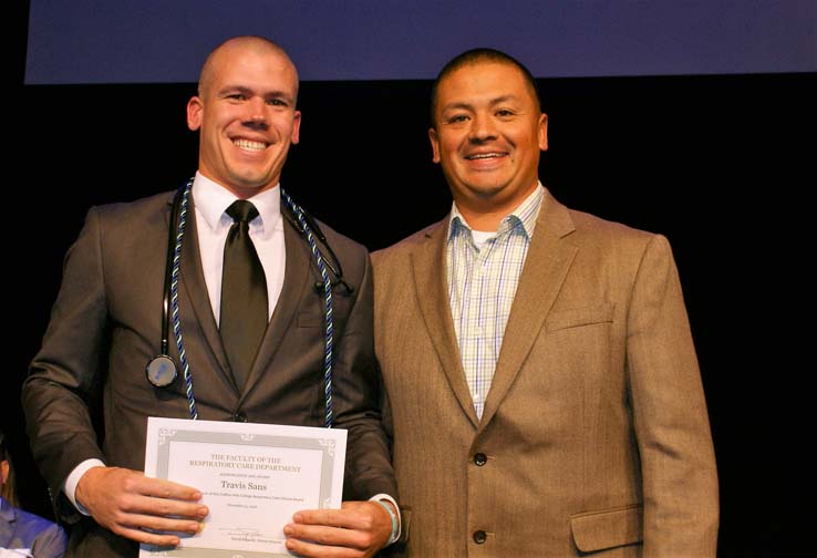 People at Respiratory Therapy Graduation