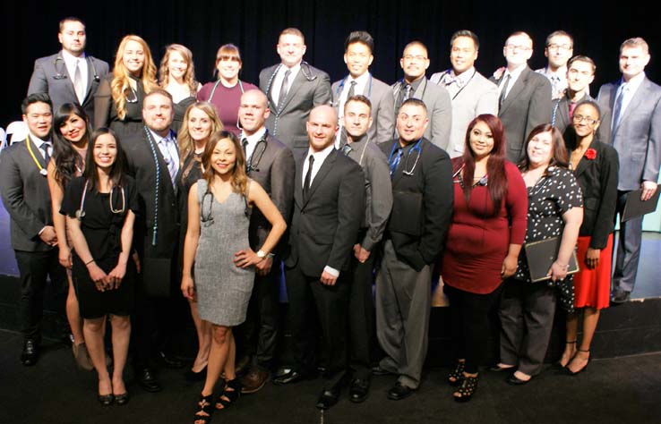 People at Respiratory Therapy Graduation