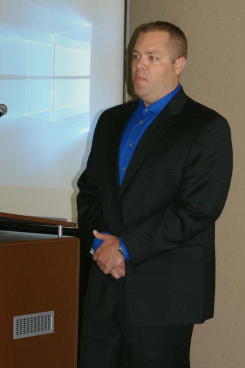 People enjoying the Friends luncheon