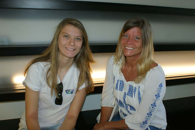 Students enjoying the Roadrunner Rally