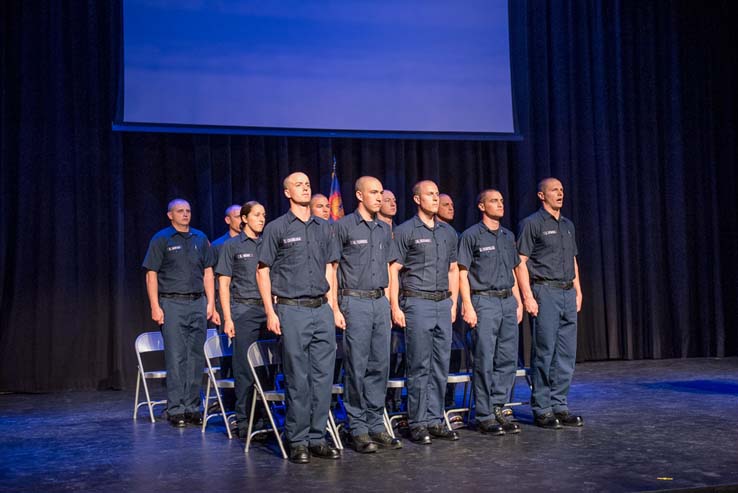 Graduation of Fire Academy Students