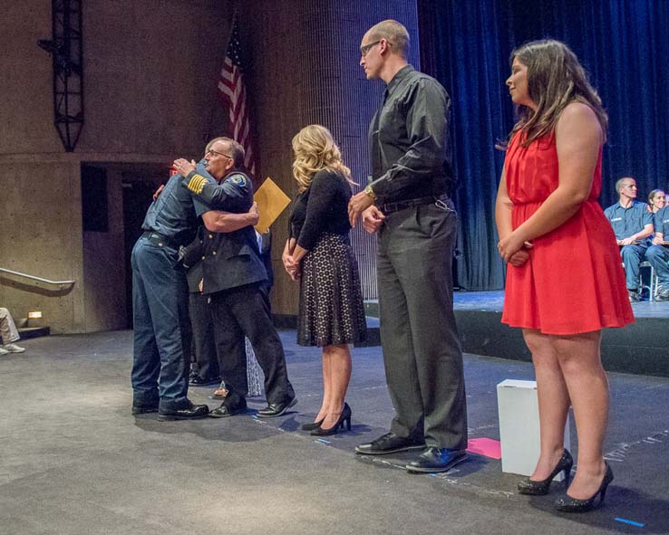 Graduation of Fire Academy Students
