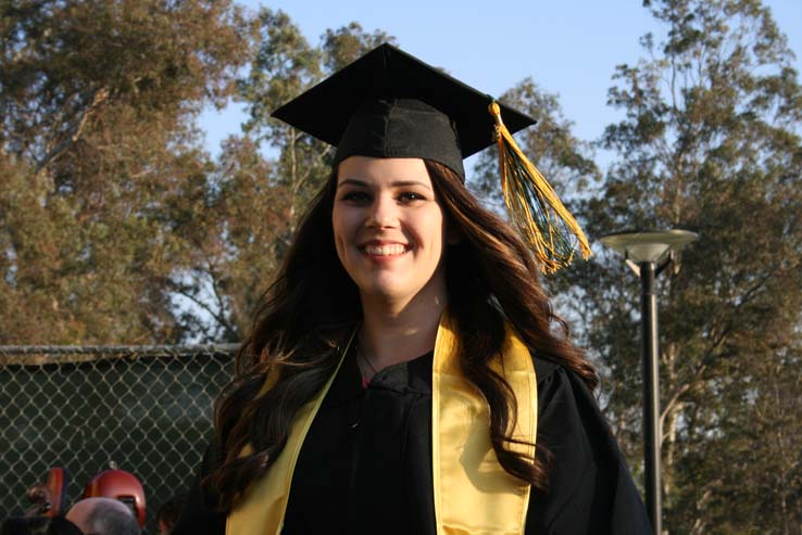 People celebrating commencement 2016