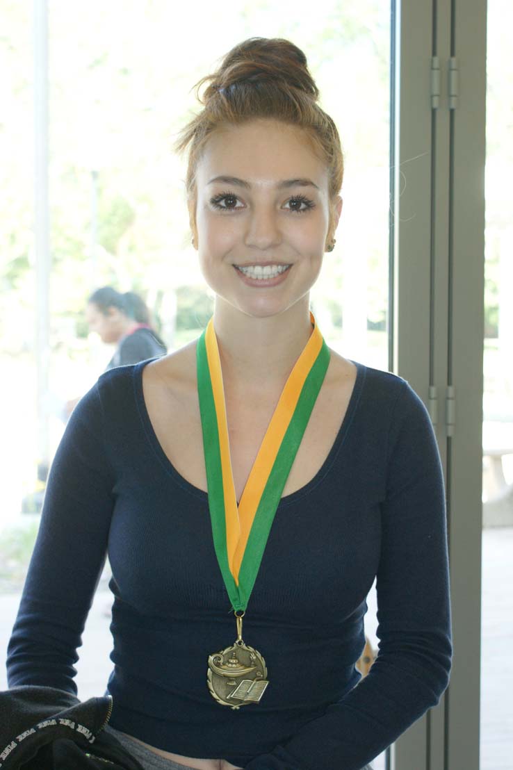 Students at the Grad Breakfast