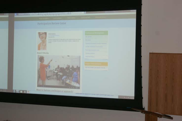 Faculty and staff participating in the 2016 Kickoff Event