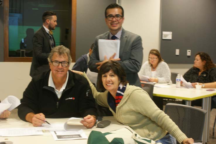 Faculty and staff participating in the 2016 Kickoff Event