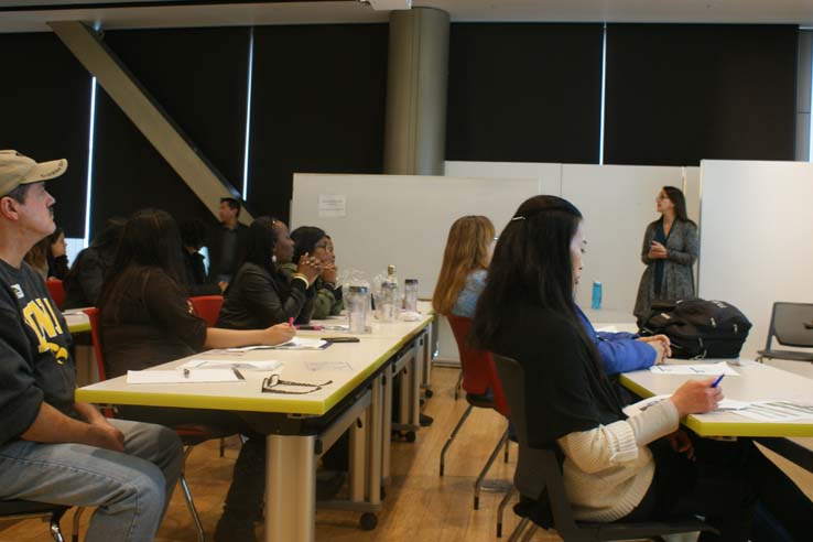 Faculty and staff participating in the 2016 Kickoff Event