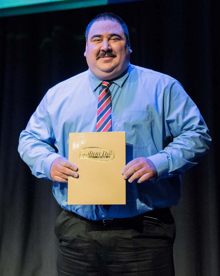 Students at the Paramedic Graduation