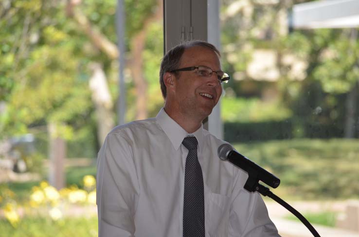 Faculty and staff at the Retiree Brunch