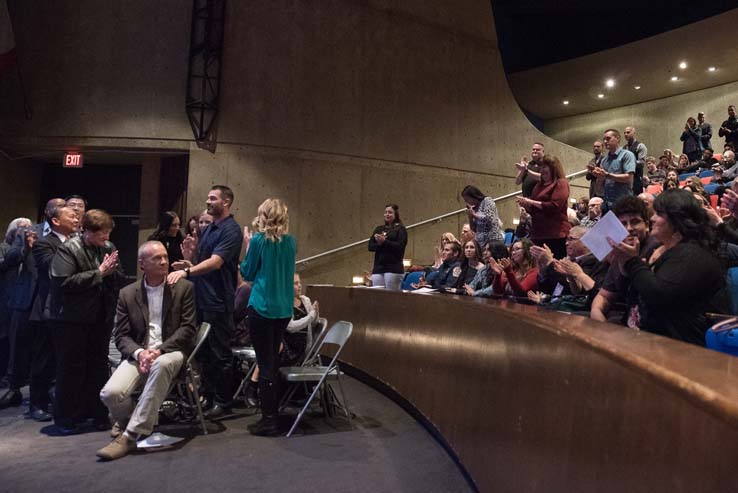 Students at Paramedic Graduation