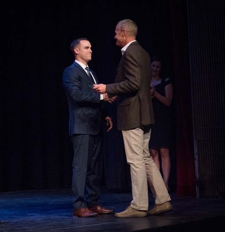 Students at Paramedic Graduation