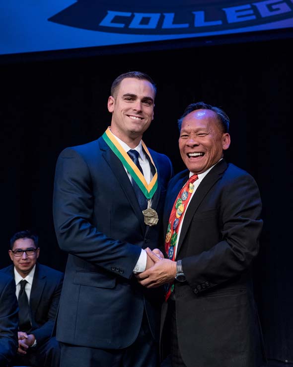 Students at Paramedic Graduation