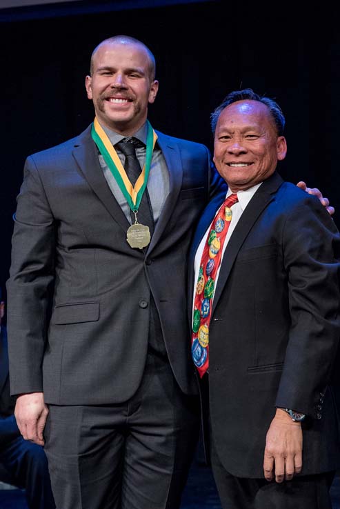 Students at Paramedic Graduation