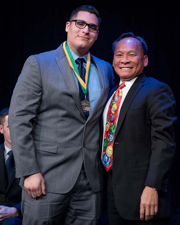 Students at Paramedic Graduation