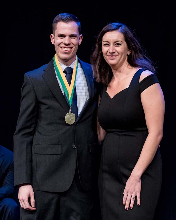 Students at Paramedic Graduation