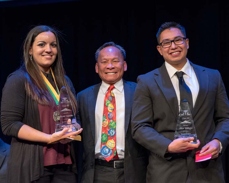 Students at Paramedic Graduation