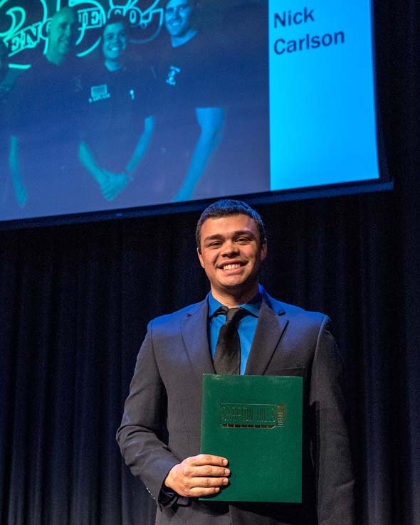Students at Paramedic Graduation