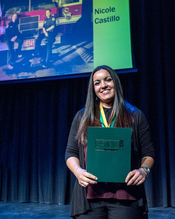 Students at Paramedic Graduation