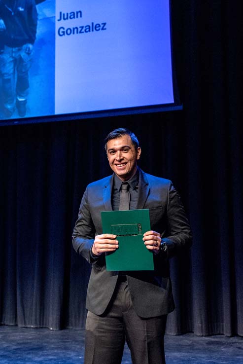 Students at Paramedic Graduation