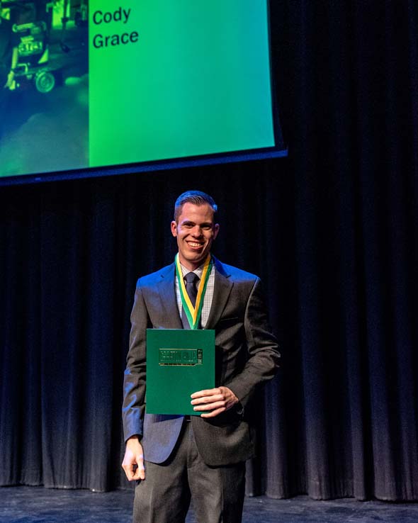 Students at Paramedic Graduation