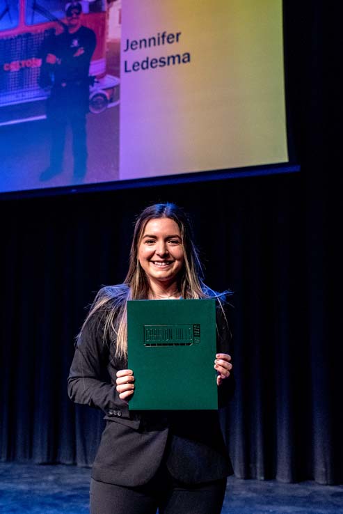 Students at Paramedic Graduation