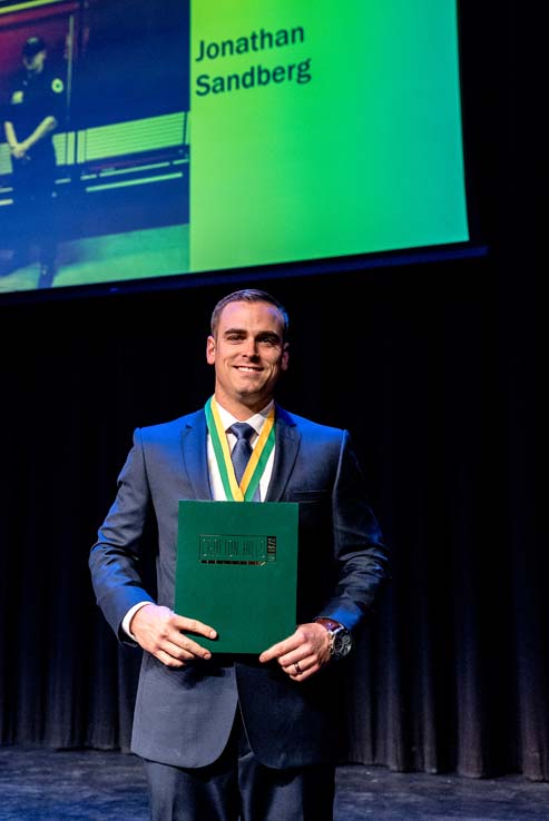 Students at Paramedic Graduation