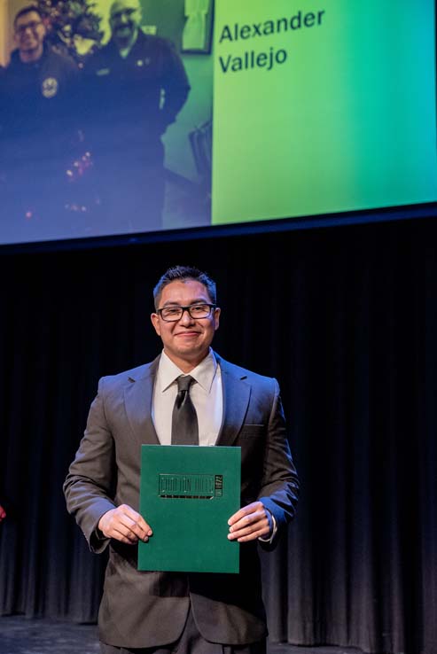 Students at Paramedic Graduation