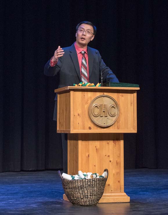 Students at Paramedic Graduation