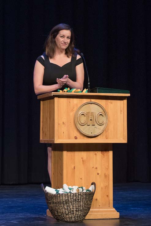 Students at Paramedic Graduation